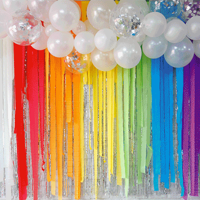 파티 스트리머(24m) - 다채로운 색상의 파티 데코 이미지